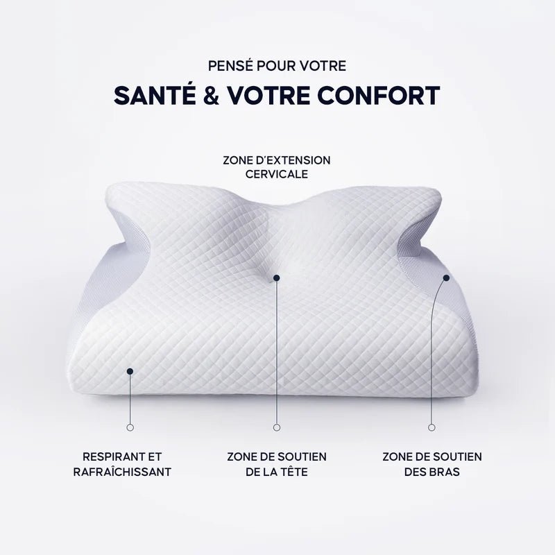 NOVÉA SÉRÉNITÉ™ - Oreiller Ergonomique Premium