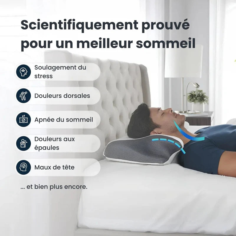 NOVÉA SÉRÉNITÉ™ - Oreiller Ergonomique Premium